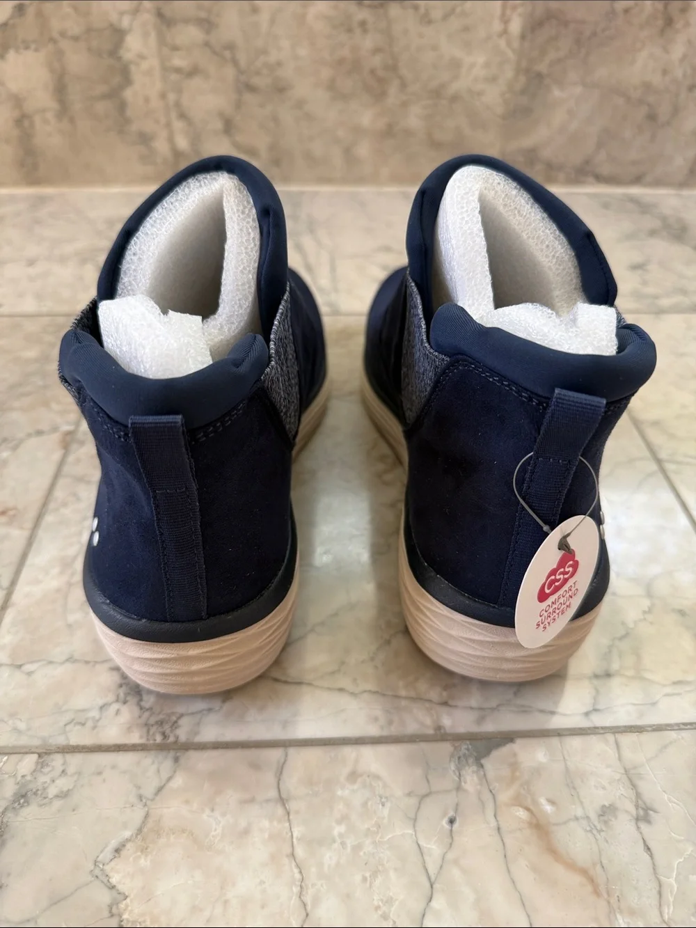 Ryka Niah Ankle Booties NWT Navy Size 9